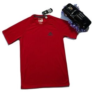 Adidas New Red Climate Ultimate Tee for Men XS